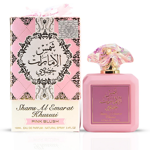 Pink Blush Shams Al Emarat Khususi Eau de Parfum Spray 100ml (3.4 oz) by Ard Al Zaafaran