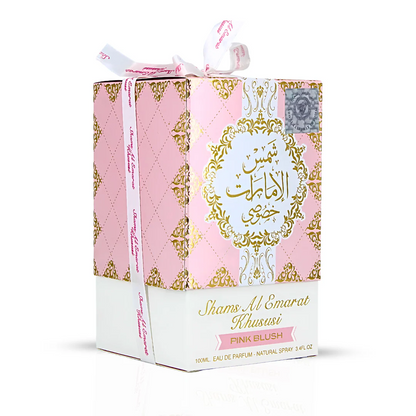 Pink Blush Shams Al Emarat Khususi Eau de Parfum Spray 100ml (3.4 oz) by Ard Al Zaafaran